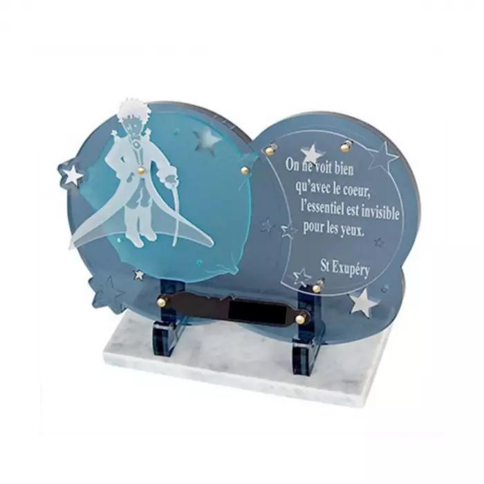 Plaque plexiglas Petit Prince 23x32cm - France Tombale